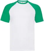 White/Kelly Green