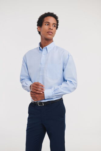 Russell Easy Care LSL Oxford Shirt