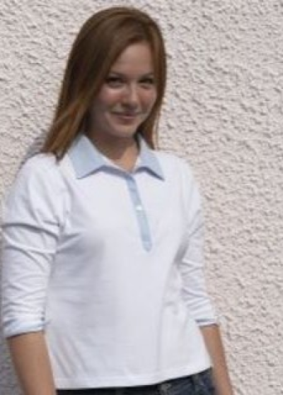 Front Row Ladies SoftTouch 3/4Sleeve Rugby Shirt