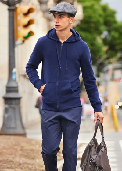 B&C King Zipped Hood