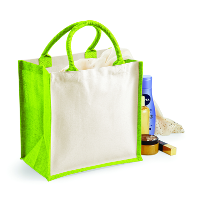 Westford Mill Printers Midi Jute Tote