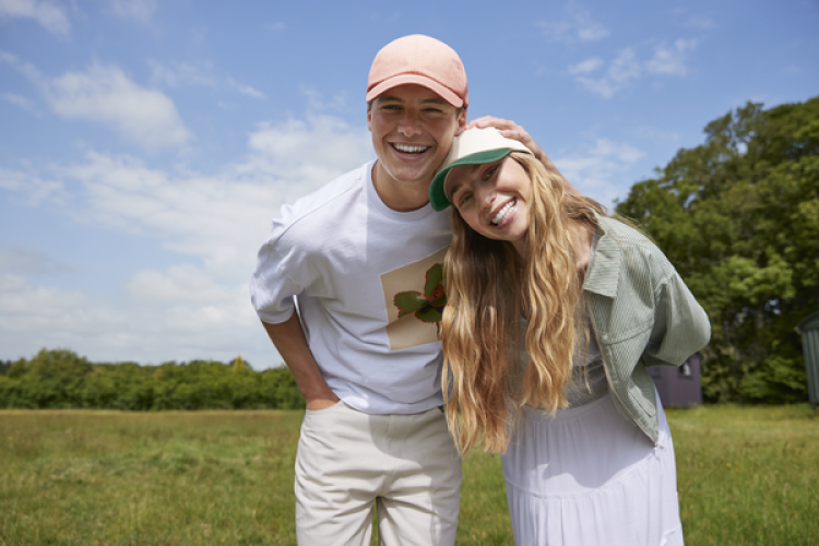 Contrast Peak Low Profile Vintage Cap