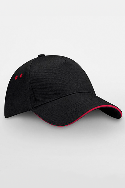 Beechfield Ultimate 5 Panel Cap- Sandwich Peak