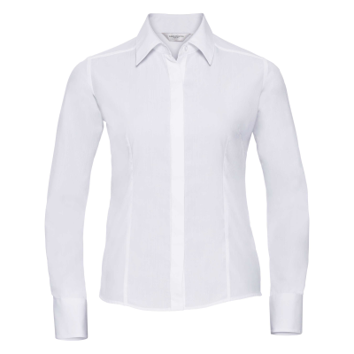 Russell Ladies LSL PC Fit Poplin Shirt