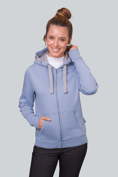 HRM Ladies Hooded Sweat Jacket