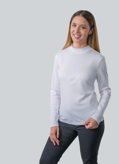 HRM Ladies Premium Highneck LSL T
